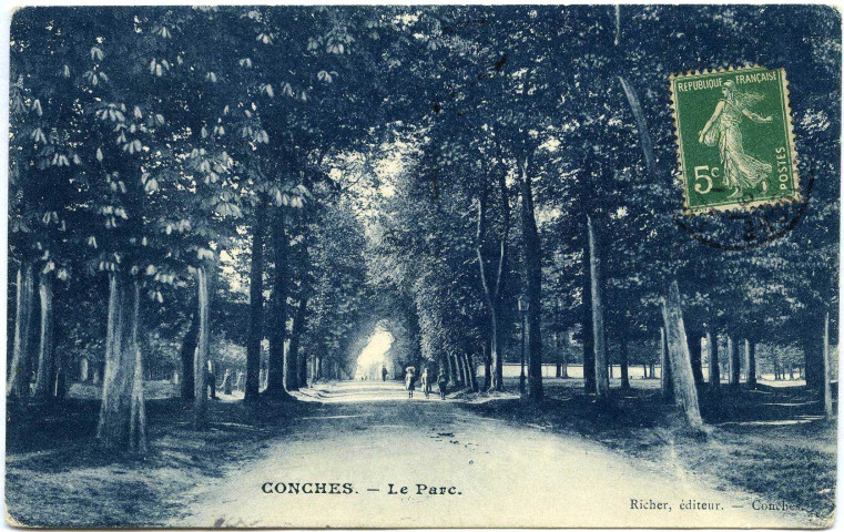 Conches-en-Ouche. Le Parc.