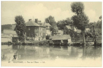 Louviers-Ville. Vue sur l'Eure.