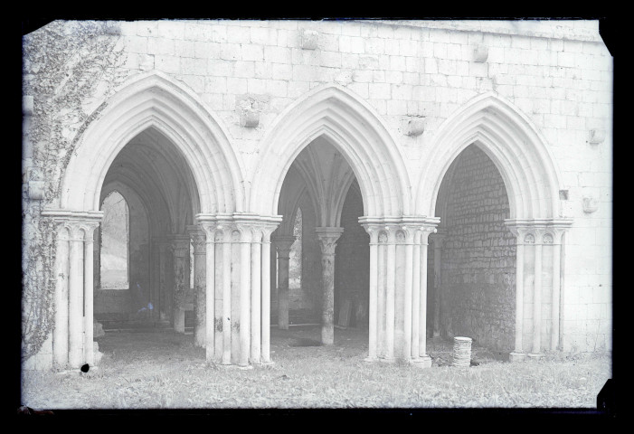 Ruines de l'abbaye de Fontaine-Guérard (Radepont, Eure).