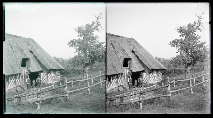 Chaumière normande.