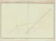 Carsix _ MRU _ Fond de plan topographique du carrefour de Malbrouck, en 2 feuilles