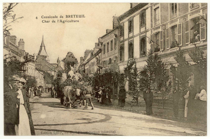Breteuil-sur-Iton. 4-Char de l'Agriculture.