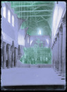 Intérieur de la basilique de la nativité à Bethléem (Israël).