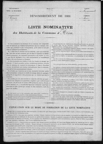 ACON 1931