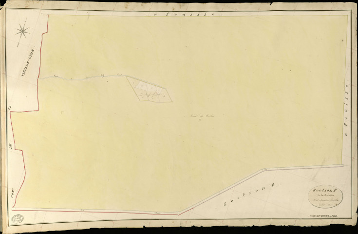 Fidelaire (Le). Section F _ de la Balivière _ 5e et dernière Feuille