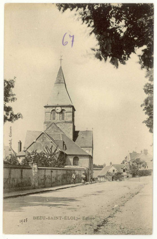 Bézu-Saint-Eloi. Eglise.