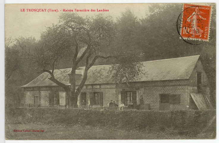 Tronquay (Le). Maison Forestière des Landées.