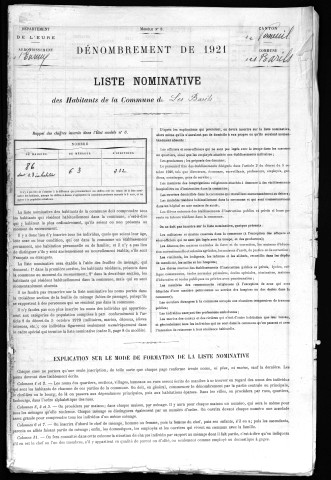BARILS(LES) 1921