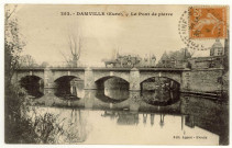 Damville. Le Pont de Pierre.