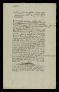 Notifications isolées adressées aux paroisses de Gaprée (Orne), La Houssaye, Mesnil-Vicomte (com. de Louversey), Saint-Pierre-du-Bosguérard.