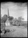 Vue d'ensemble de l'église de Ménesqueville (Eure).