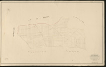 Carsix. Section A _ d'Aucourt et de Malbrouck _ 1re de 2 Feuilles