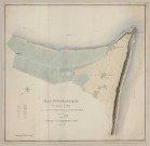 Cours de la Seine à Quillebeuf - "Plan topographique du cours de la Seine depuis le territoire du Marais-Vernier jusqu'au territoire de Trouville".