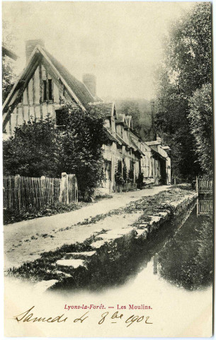 Lyons-la-Forêt. Les Moulins.
