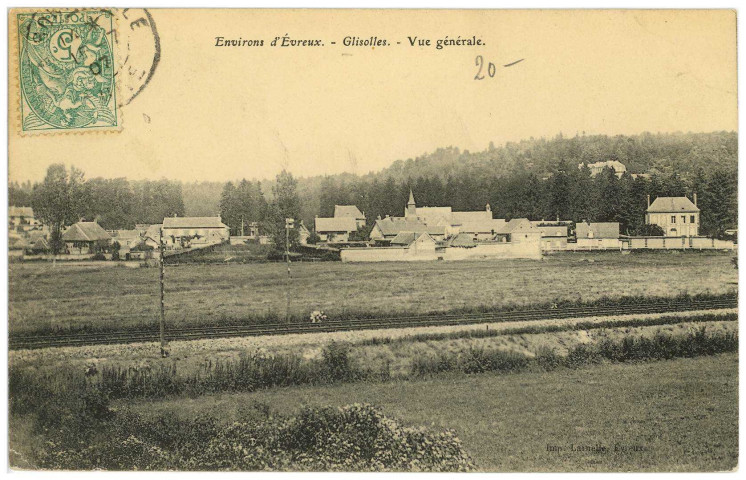 Glisolles. Environs d'Evreux. - Glisolles. - Vue générale.