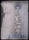Église Saint-Nicolas de Beaumont-le-Roger (Eure), abside, vitrail, panneau "L'Annonciation".