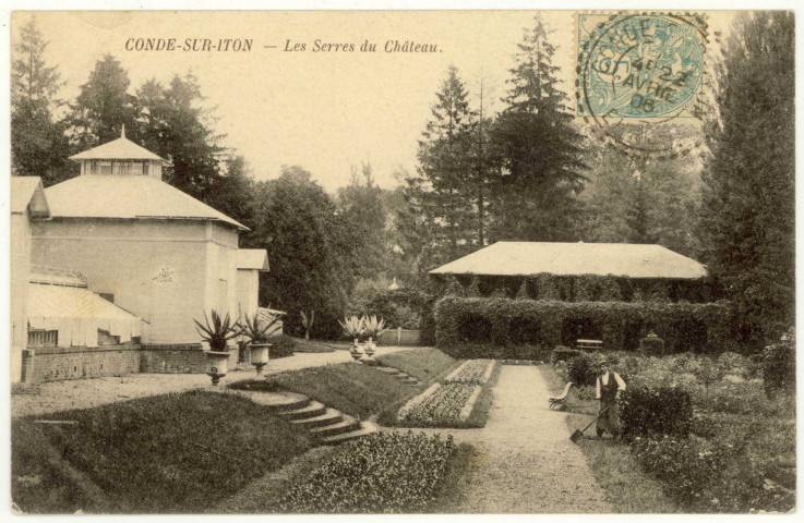 Condé-sur-Iton. Les Serres du Château.