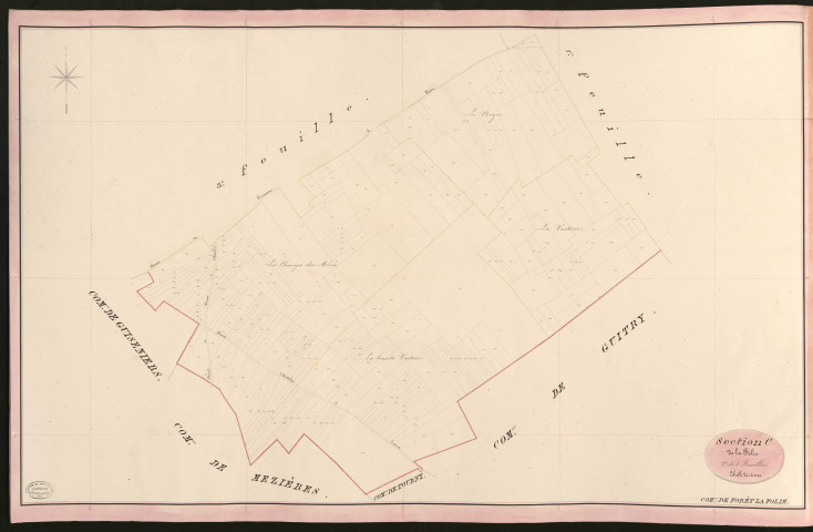 Forêt-la-Folie. Section C _ de la Folie _ 2e de 3 Feuilles