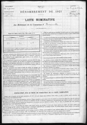 HERQUEVILLE 1921