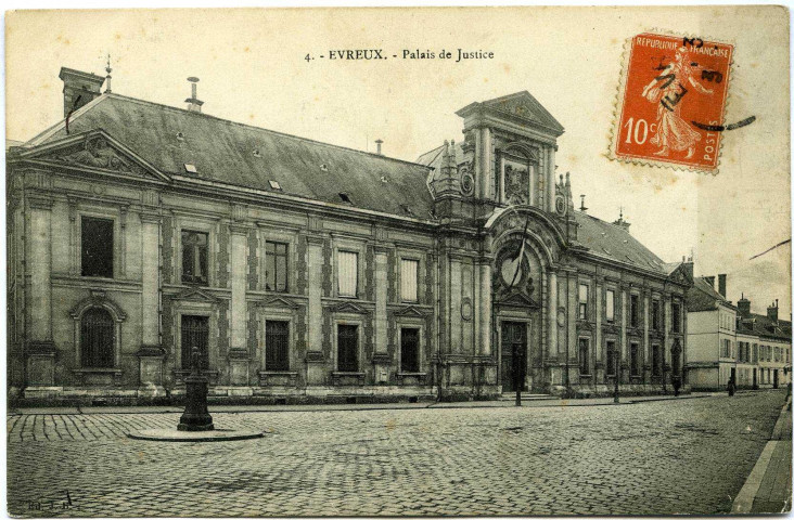 Evreux-Ville. Palais de Justice.