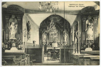 Surville. Intérieur de l'Eglise.