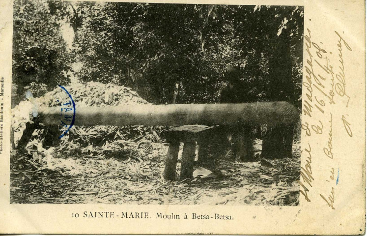 SAINTE-Marie. Moulin à Betsa-Betsa