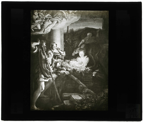 Musée de Dresde (Allemagne), tableau de Corrège "La Nuit".