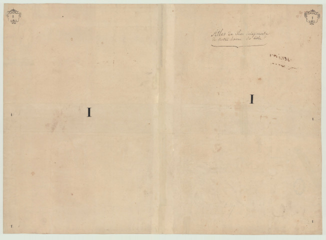 Notre-Dame-de-L'Isle - Atlas du plan de la paroisse Notre-Dame-de-l'Isle. *