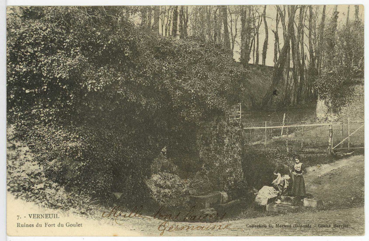 Verneuil-sur-Avre. Ruines du Fort du Goulet.