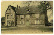 Baux-de-Breteuil (Les). Le Hamelet. Maison Normande en l'An 1606.