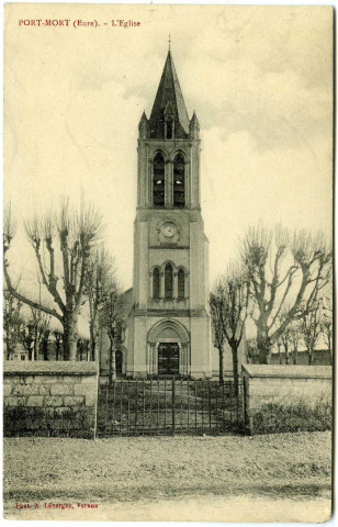 Port-Mort. L'Eglise.