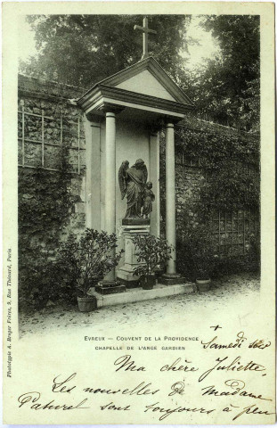 Evreux-Ville. Couvent de la Providence - Chapelle de l'Ange Gardien.