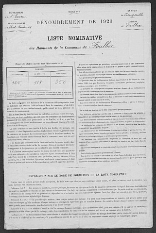 FOULBEC 1926