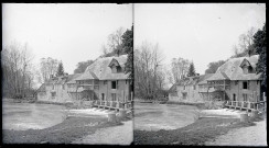 Moulin à aube sur l'Epte à Fourges (Eure).