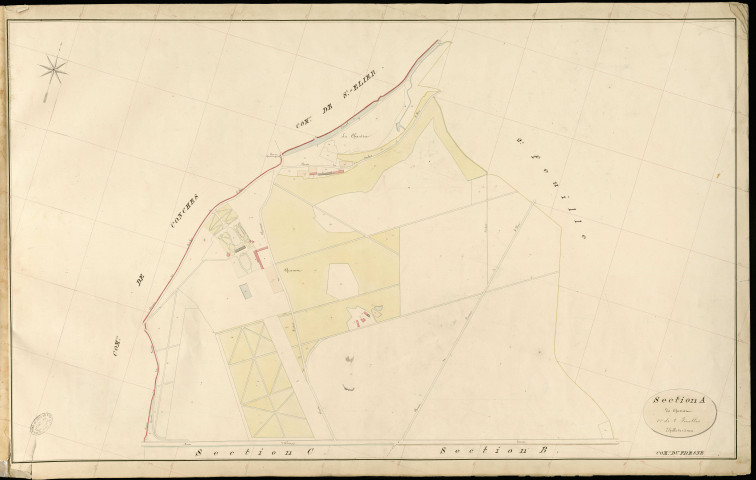 Fresne (Le). Section A _ de Quenet _ 1re de 2 Feuilles