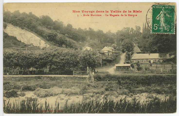 Saint-Samson-de-la-Roque. Mon voyage dans la Vallée de la Risle - Risle Maritime - Le Magasin de la Rocque.