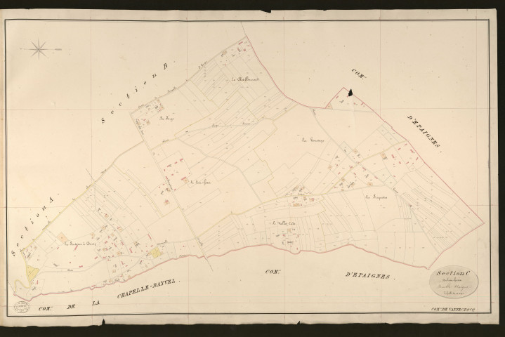 Vannecrocq. Section C _ du Lieu-Gosse _ Feuille Unqiue
