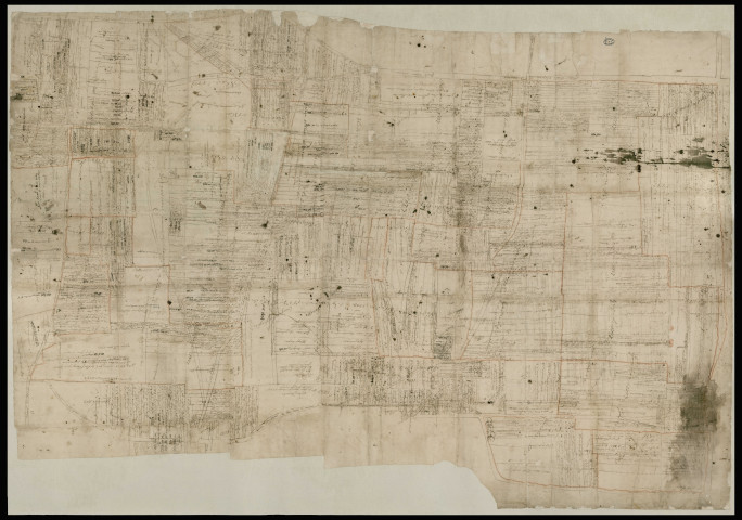 Barc - 1- "Plan de la paroisse. 1ere carte". * 2- "2eme carte de la paroisse de Barc". * 3- " Plan de la paroisse de Barc et du fief de Gisay". 3eme carte. * 4- "4eme carte de la paroisse de Barc". *