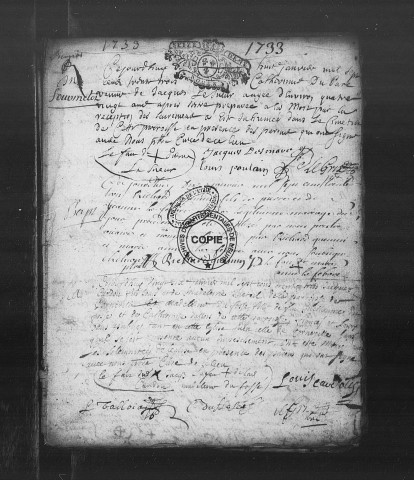 BMS (1733-1762)