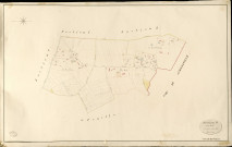 Hauville. Section B _ de la haule _ 1re de 2 Feuilles