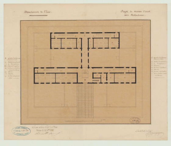 Pont-Audemer _"Projet de maison d'arrêt pour Pont-Audemer".