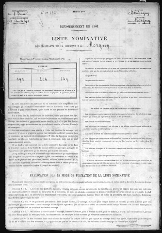 MORGNY 1901