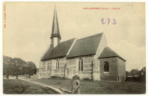 Gaillarbois-Cressenville. L'Eglise.