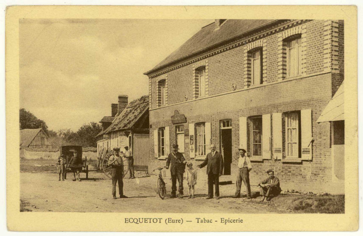 Ecquetot. Tabac-Epicerie.