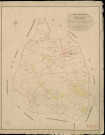 Bourg-Achard. Tableau d'assemblage _ du Plan Parcellaire de la Commune de Bourgachard _ Canton de Routot - Pontaudemer - Eure. _ Terminé sur le Terrain le 15 décembre 1826 , sous l'administration de M.Le Vicomte Raymond Delaitre, Préfet _ sous la Direction de M.Hurtrelle, Directeur des Contributions directes _ M. Hautier, Géomètre en Chef. _ Par M. Roger, Géomètre de 1re classe.