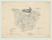 Carte administrative de l'Eure