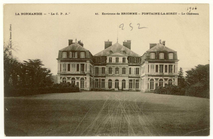Fontaine-la-Soret. Le Château.