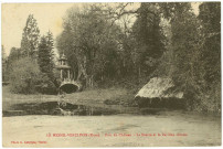 Mesnil-Verclives (Le). Parc du Château - La Source et le Pavillon chinois.