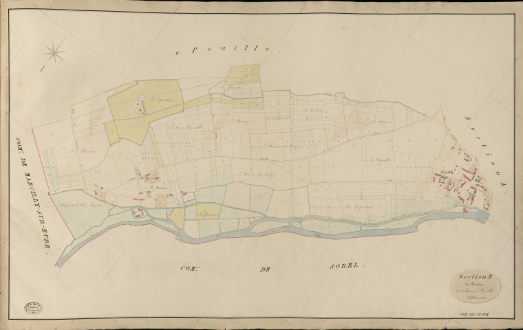 Croth. Section B _ du Buisson _ 3e et dernière Feuille