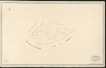 Trinité-du-Mesnil-Josselin (La). Section B _ des Zubes _ 2e et dernière feuille